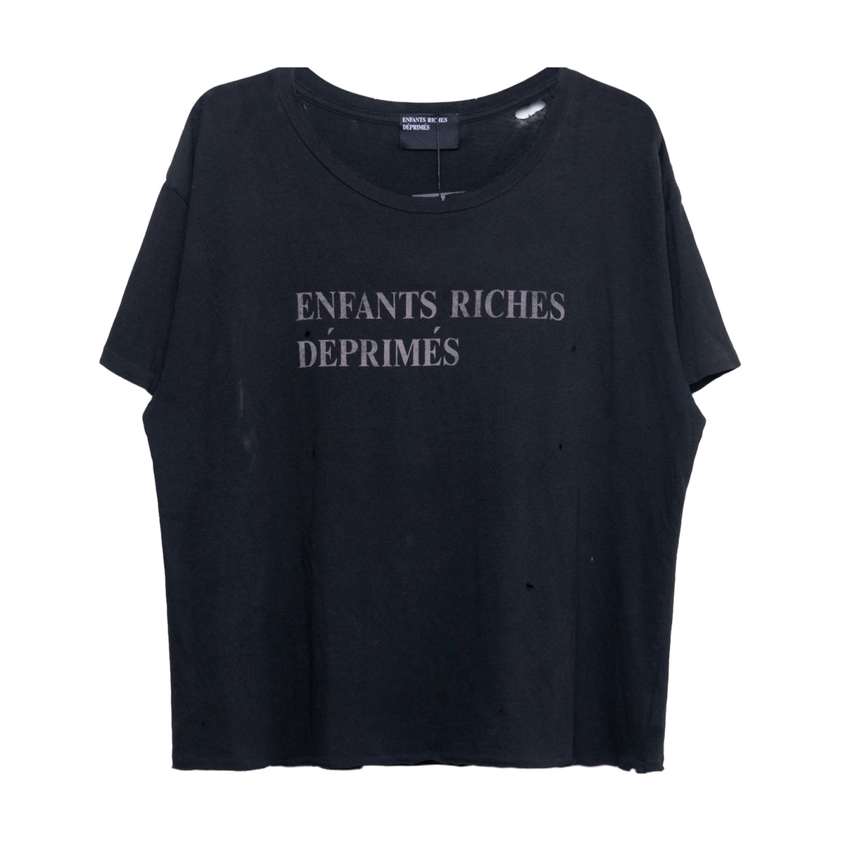 Enfants Riches Déprimés Logo T-Shirt - Faded Black