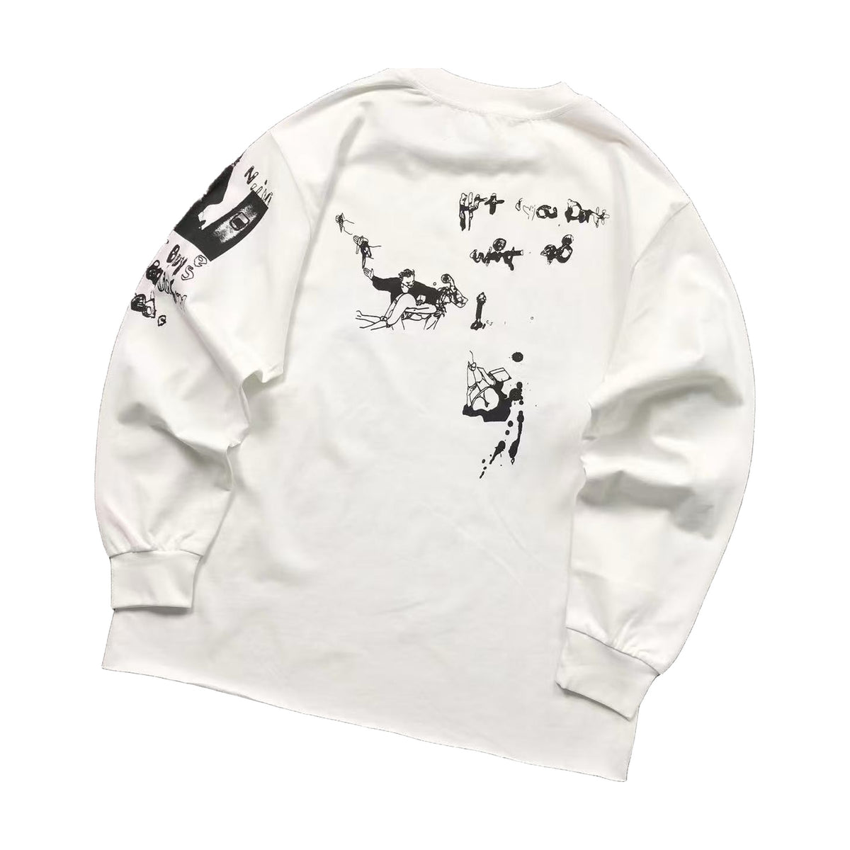 Enfants Riches Déprimés Mikami Lives Long Sleeve T-Shirt - Off-White