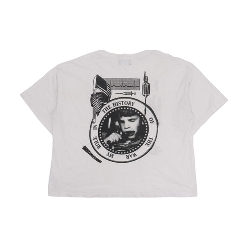 Enfants Riches Déprimés My Role In The War T-Shirt - Faded White