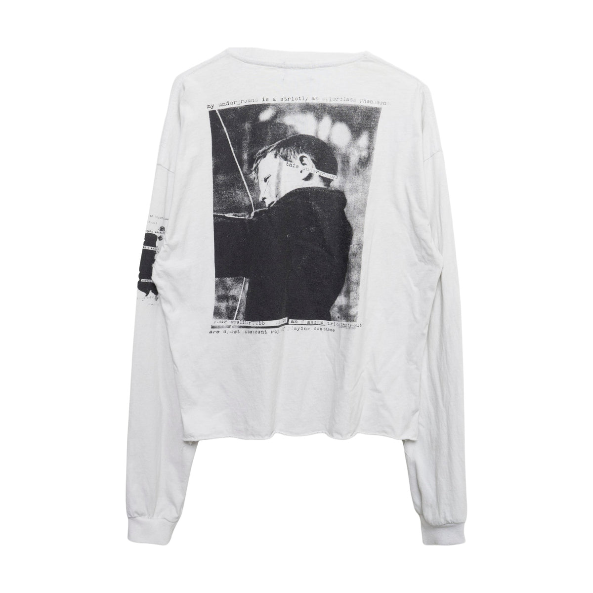 Enfants Riches Déprimés My Underground Long Sleeve T-Shirt - White