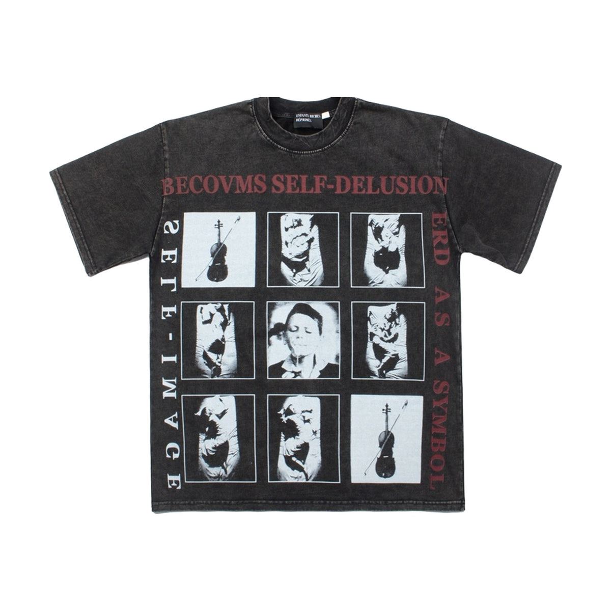 Enfants Riches Déprimés Sleeping Violinist T-Shirt - Faded Black