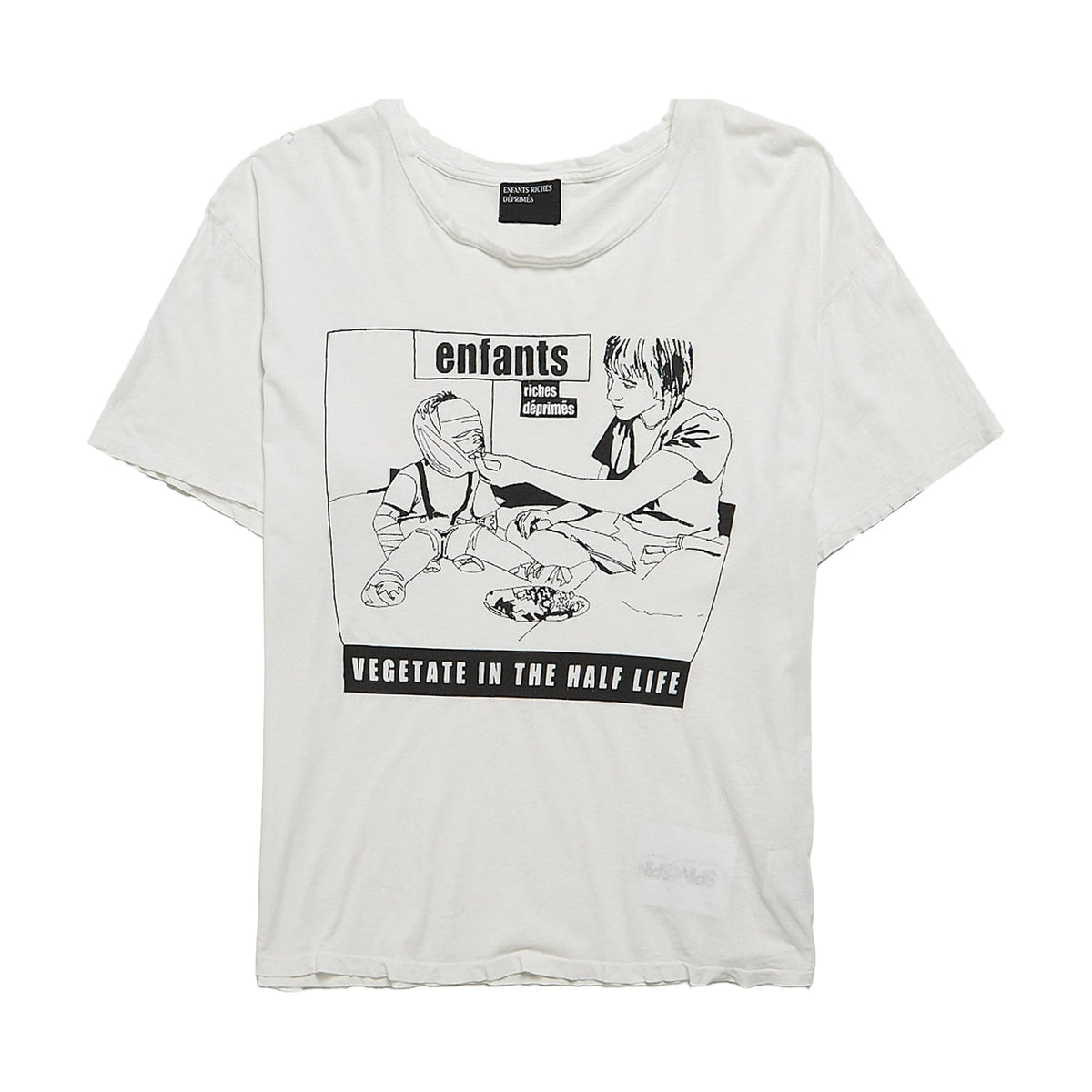 Enfants Riches Déprimés Vegetate In The Half Life T-Shirt - White