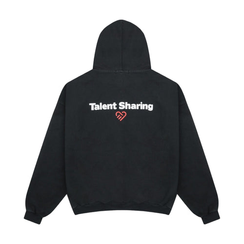 Project G/R Orgasm Donor Hoodie — Washed Black