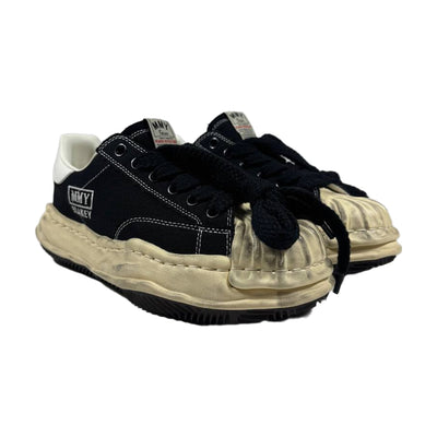 Maison Mihara Yasuhiro Blakey OG Sole Vintage Canvas Low — Black