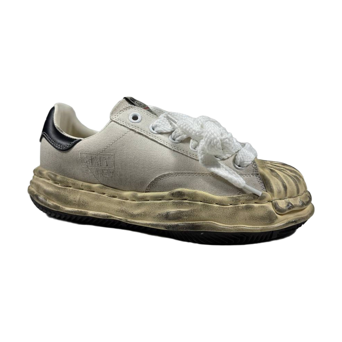 Maison Mihara Yasuhiro Blakey OG Sole Vintage Canvas Low — White