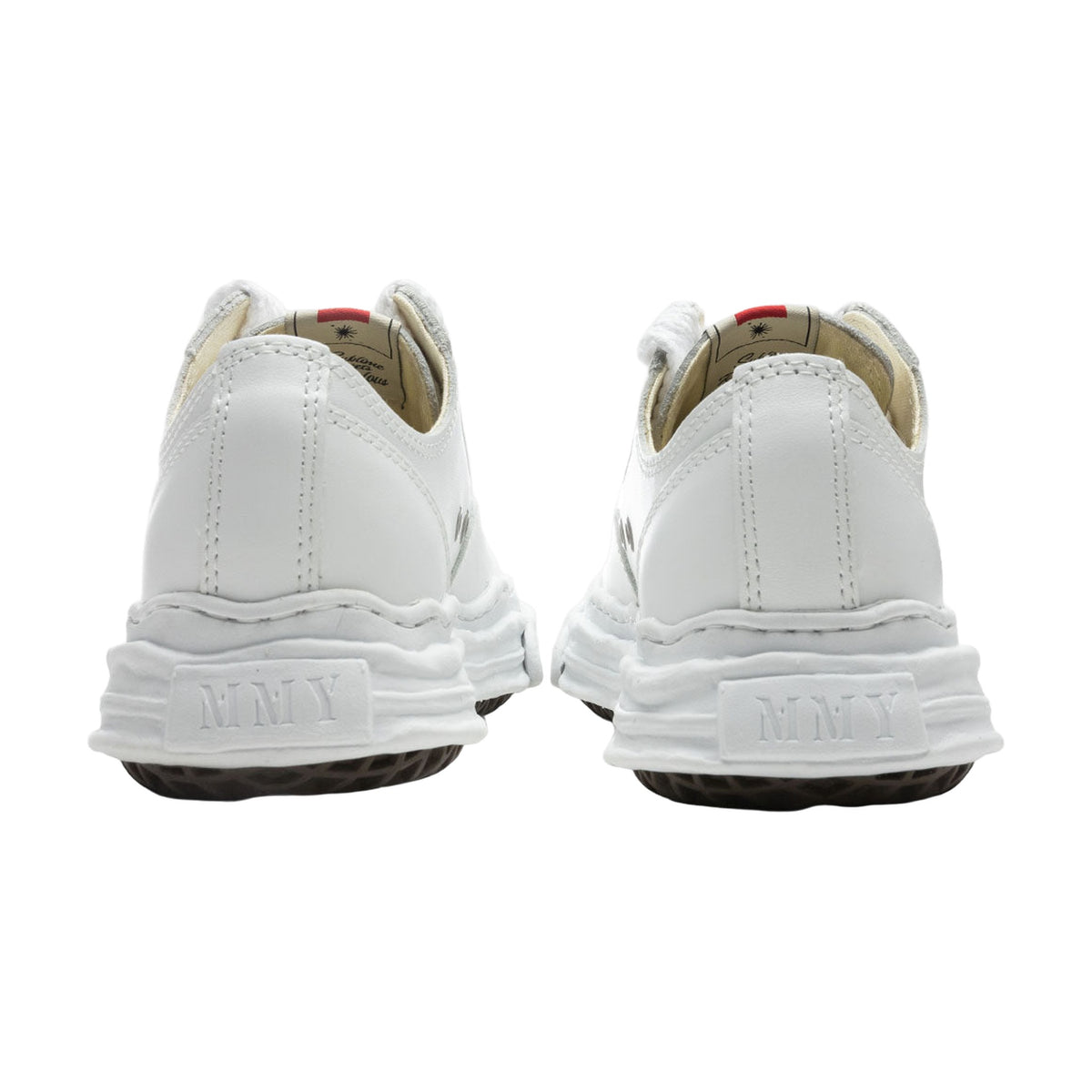 Maison Mihara Yasuhiro Hank Low OG Sole Toe Cap Leather — White