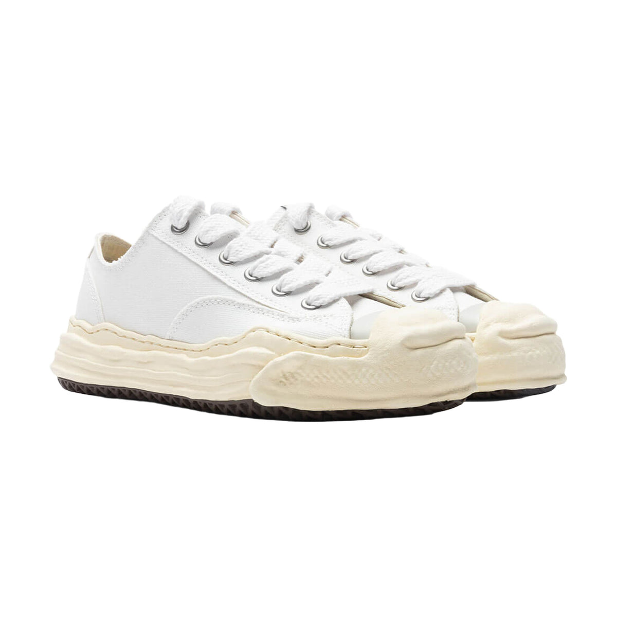 Maison Mihara Yasuhiro Hank Low Vintage Sole Canvas — White