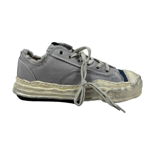 Maison Mihara Yasuhiro Hank OG Sole Silicon Coating Canvas Low — Grey