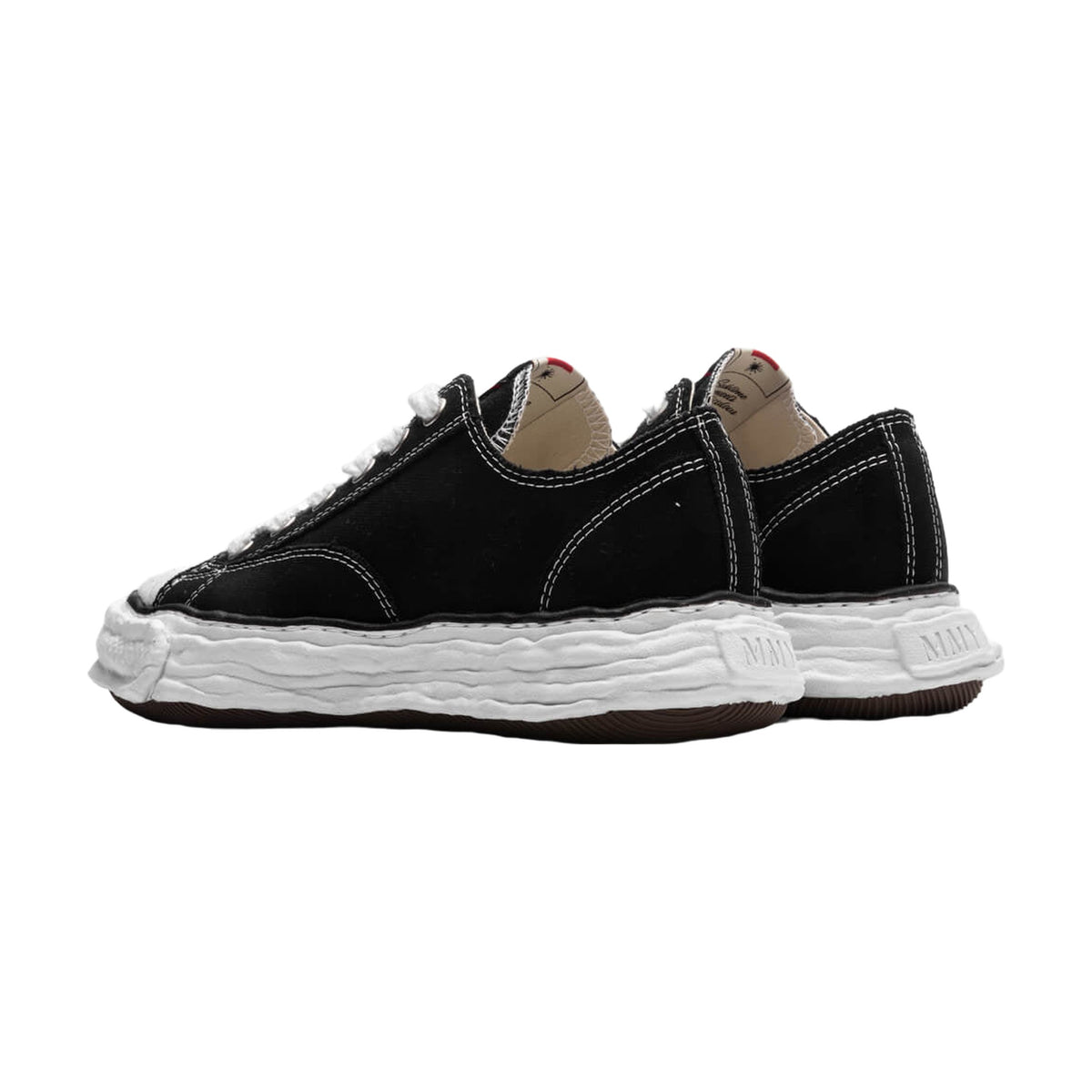 Maison Mihara Yasuhiro Peterson 23 Low OG Sole Canvas — Black