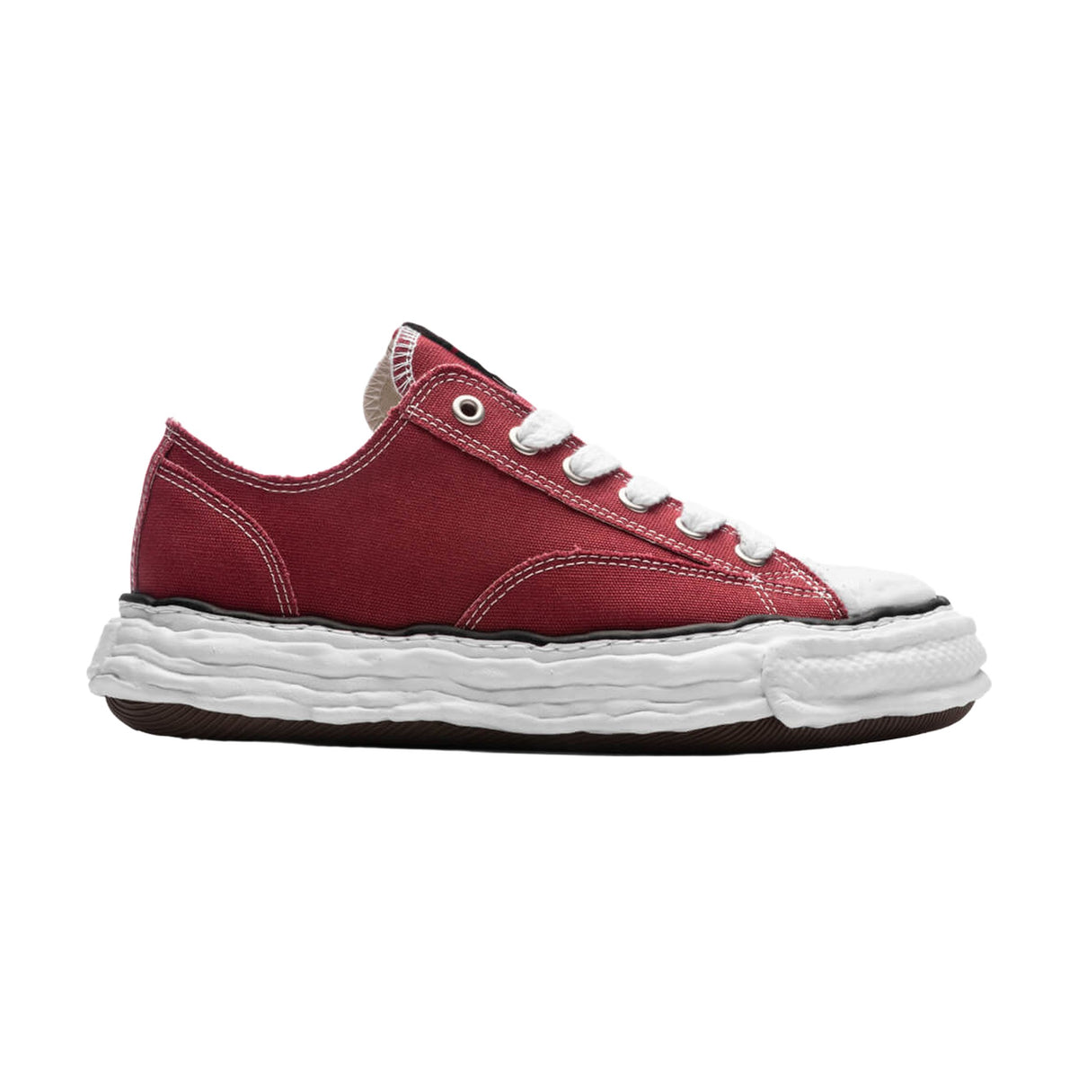 Maison Mihara Yasuhiro Peterson 23 Low OG Sole Canvas — Bordeaux