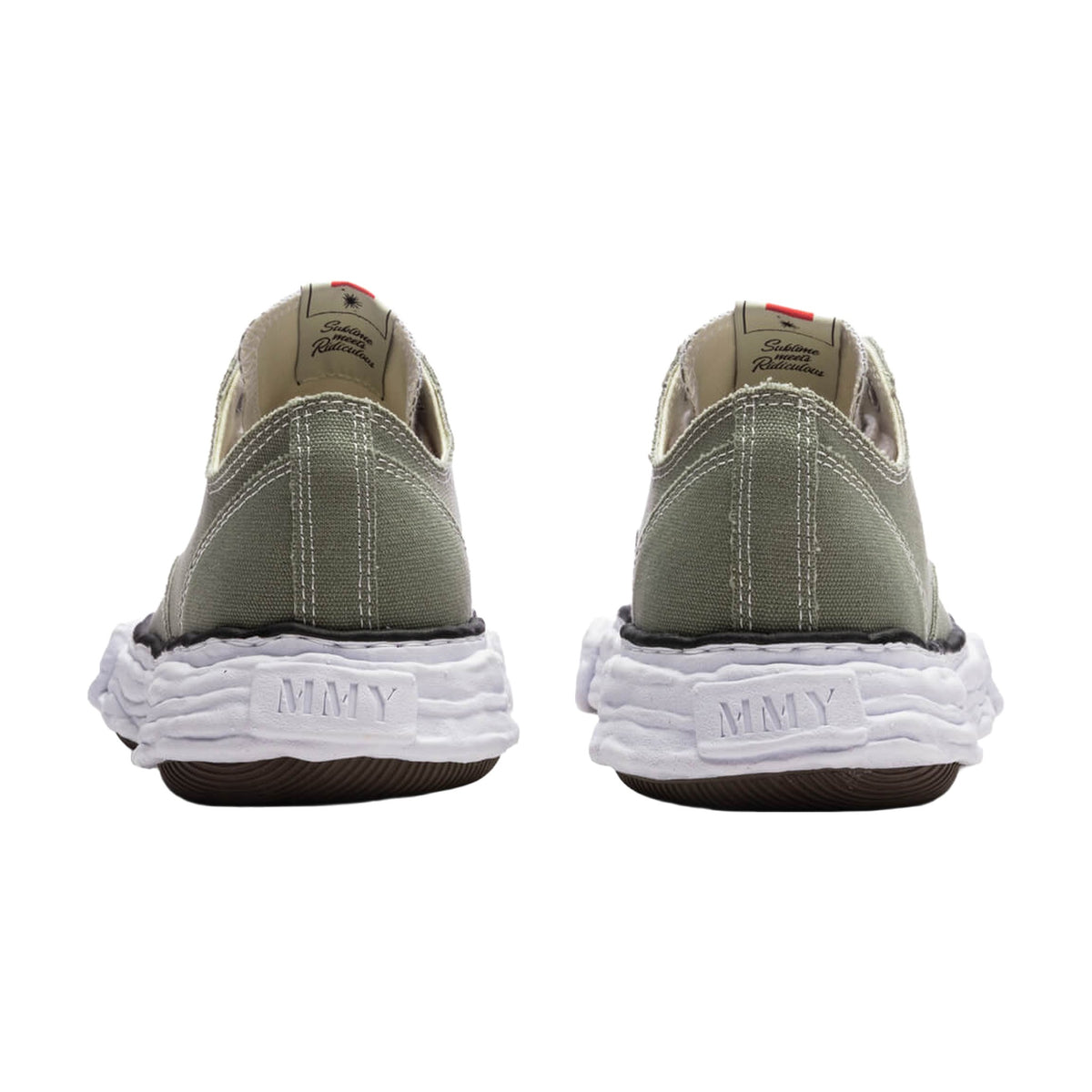 Maison Mihara Yasuhiro Peterson 23 Low OG Sole Canvas — Green