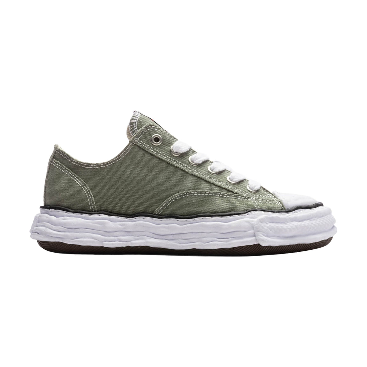 Maison Mihara Yasuhiro Peterson 23 Low OG Sole Canvas — Green