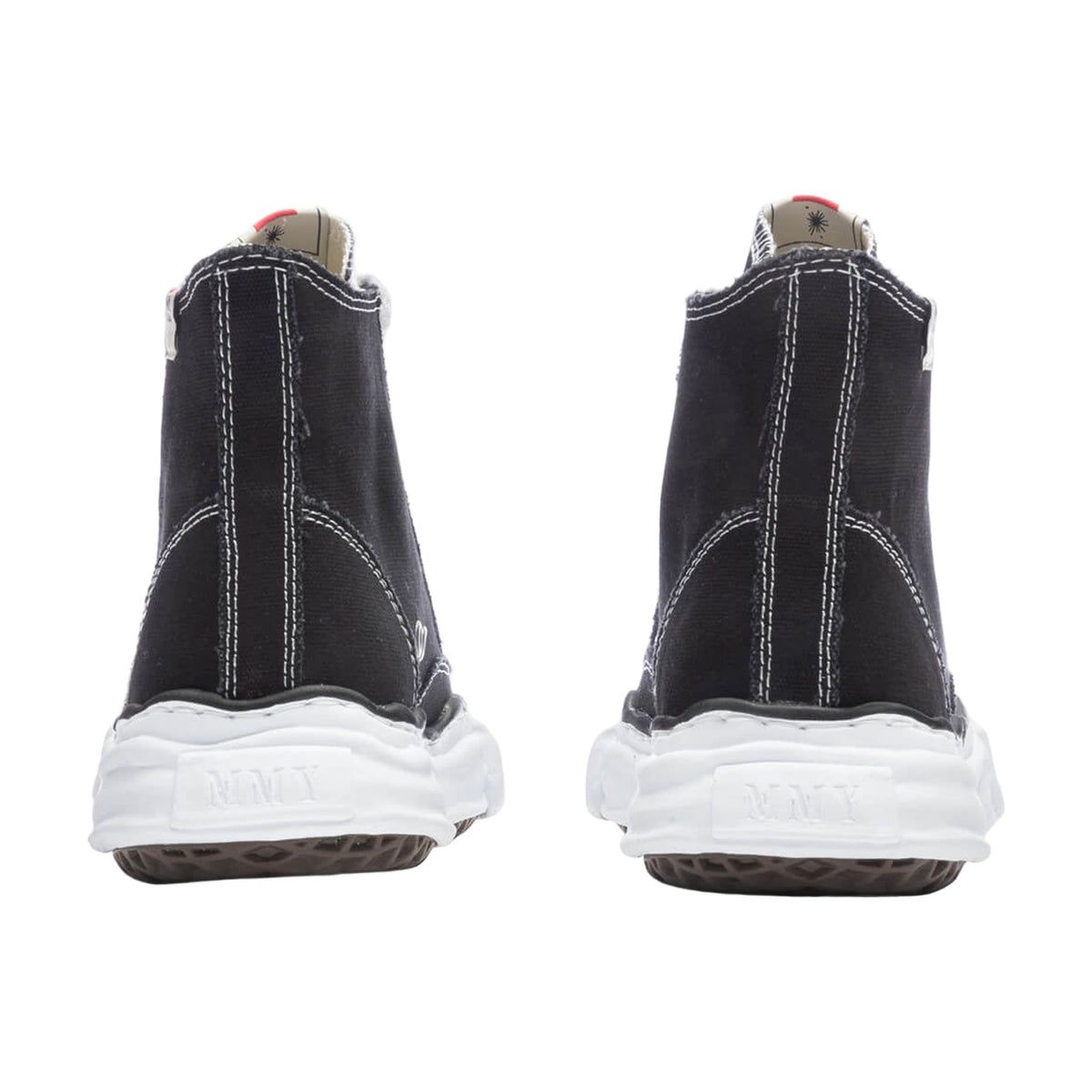 Maison Mihara Yasuhiro Peterson High OG Sole Canvas — Black