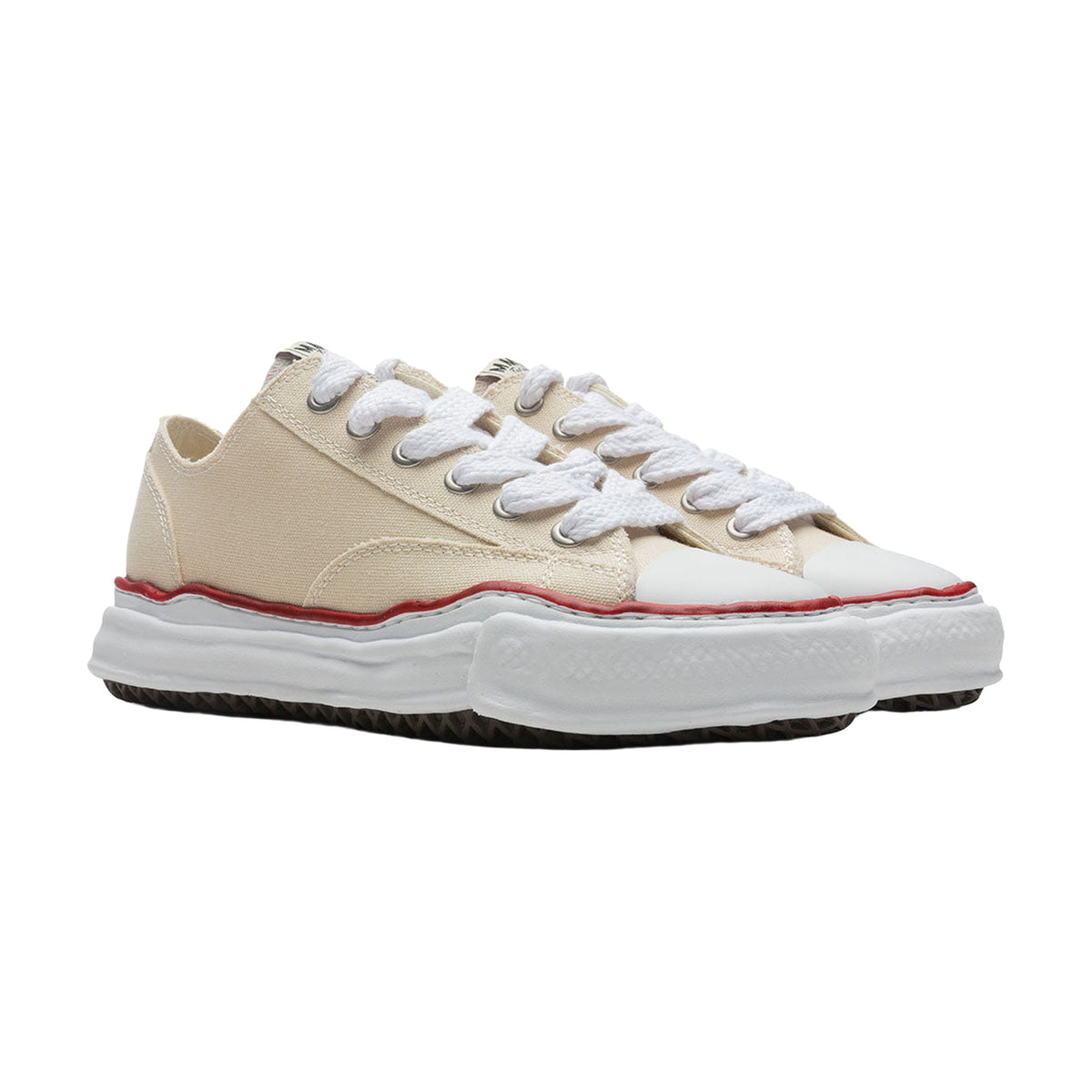 Maison Mihara Yasuhiro Peterson Low OG Sole Canvas SE — Natural