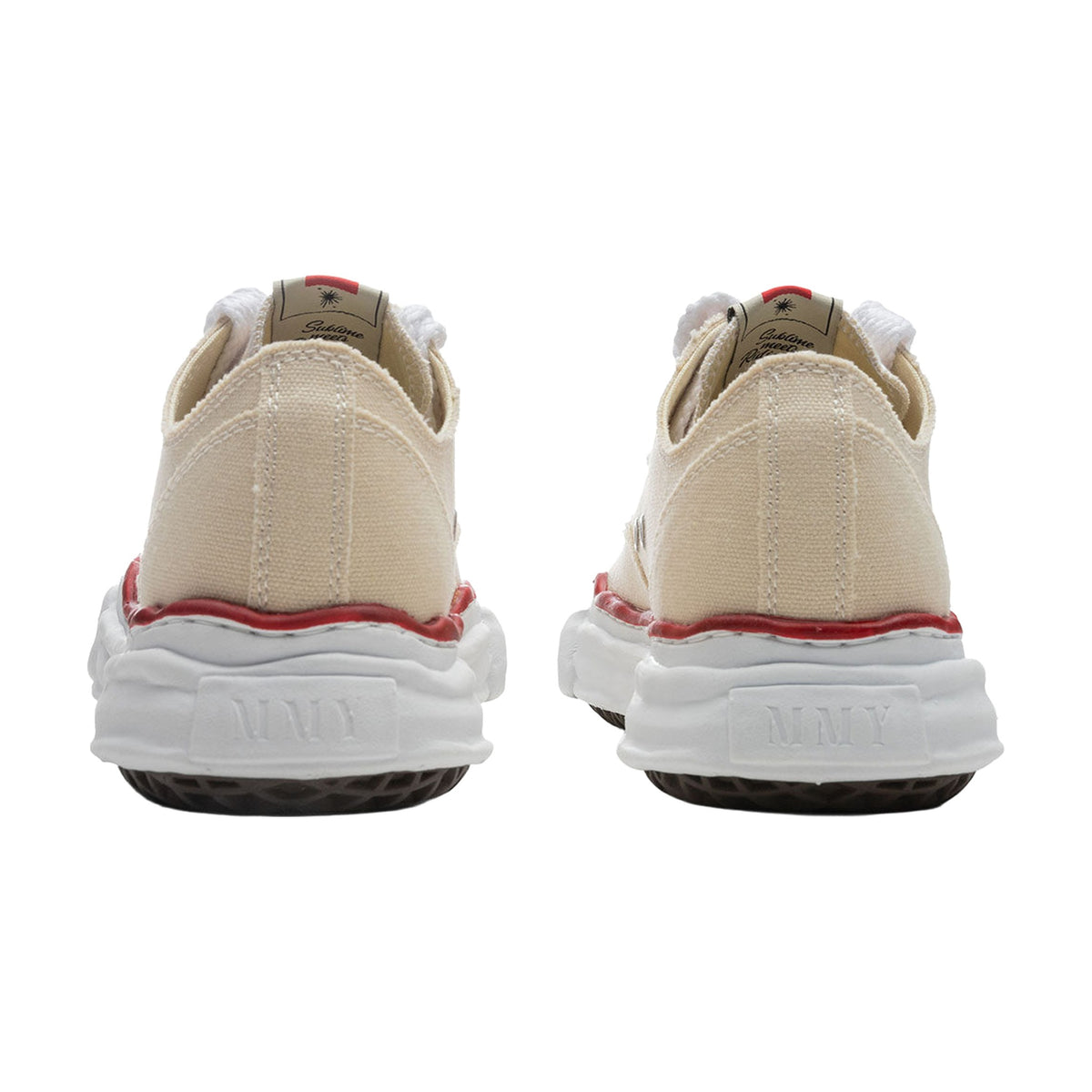 Maison Mihara Yasuhiro Peterson Low OG Sole Canvas SE — Natural