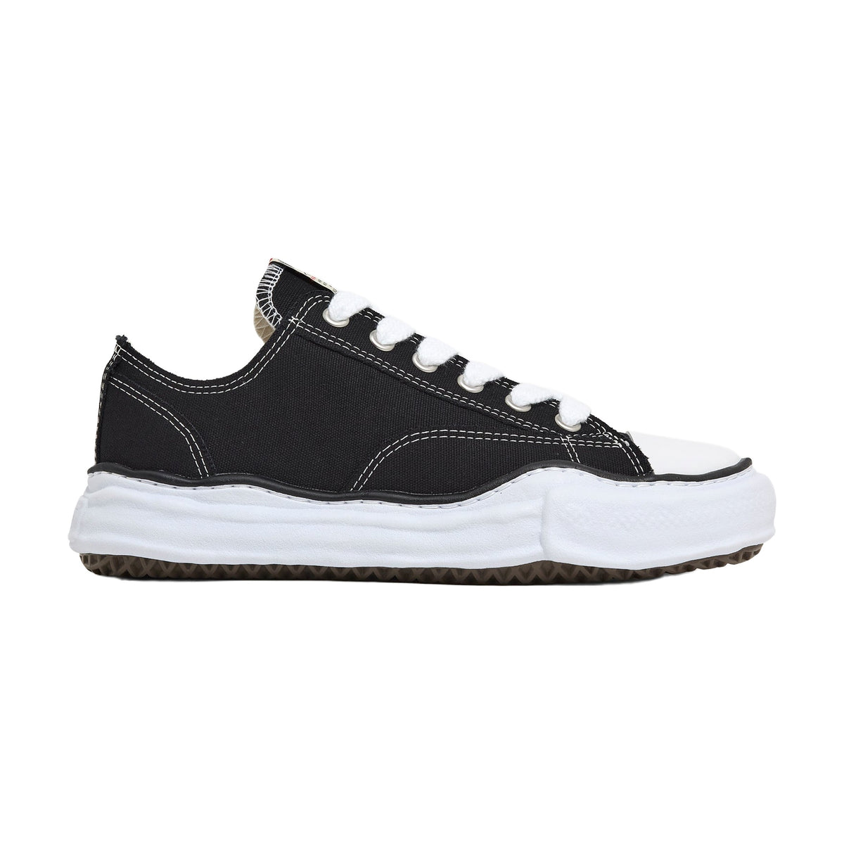 Maison Mihara Yasuhiro Peterson OG Sole Canvas Low — Black