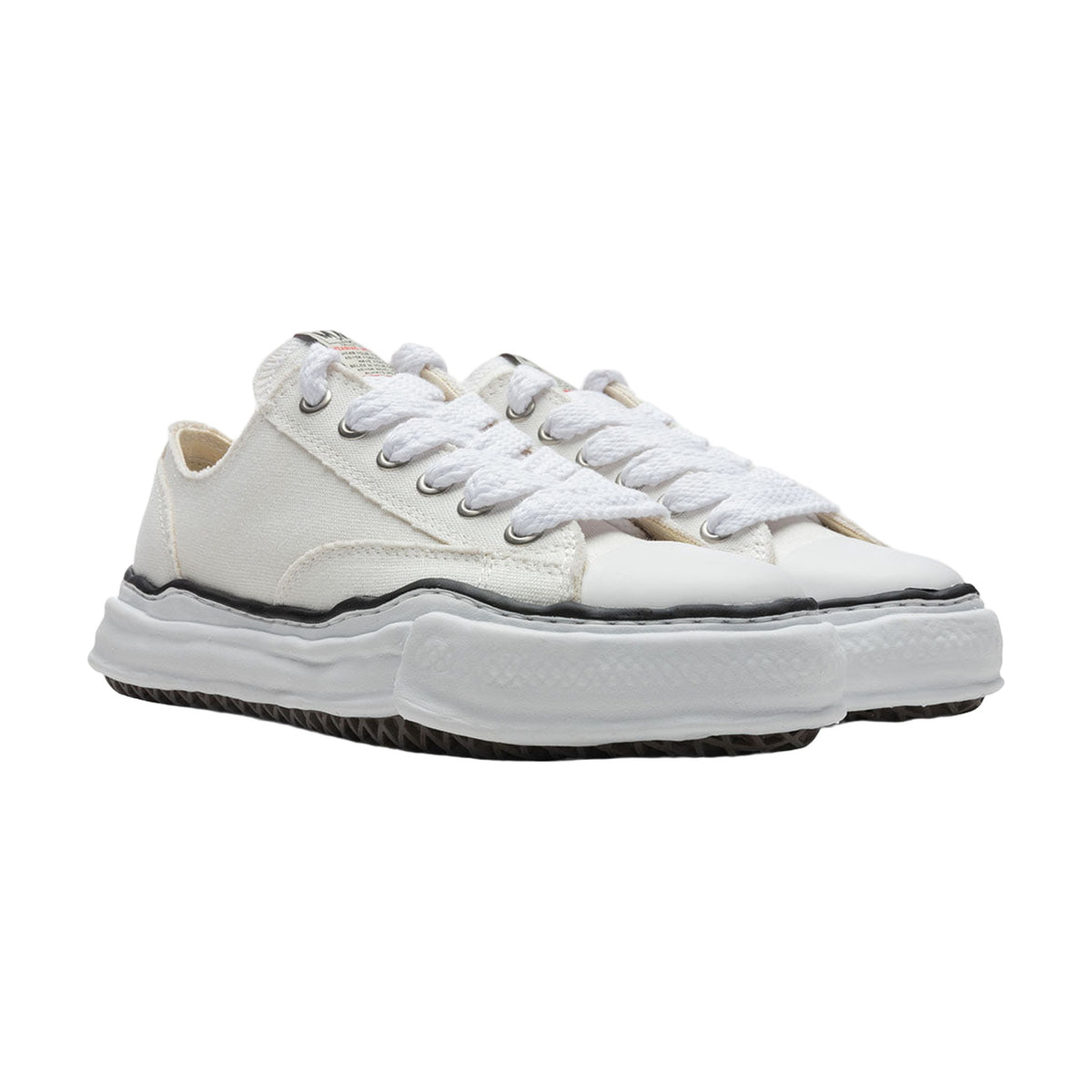 Maison Mihara Yasuhiro Peterson OG Sole Canvas Low — White