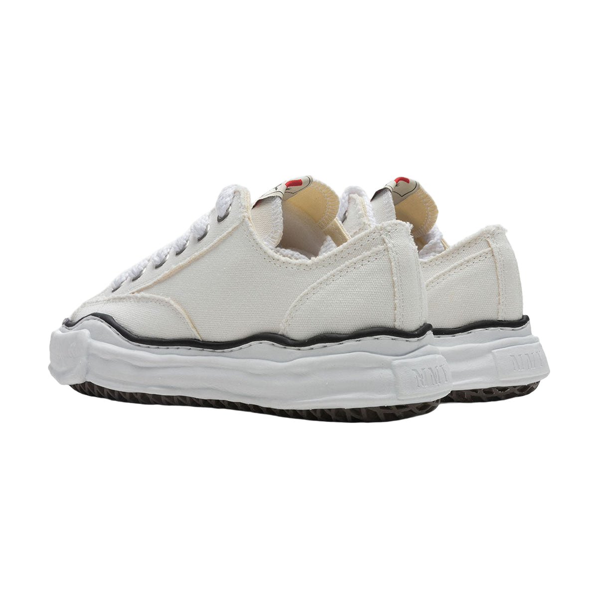 Maison Mihara Yasuhiro Peterson OG Sole Canvas Low — White