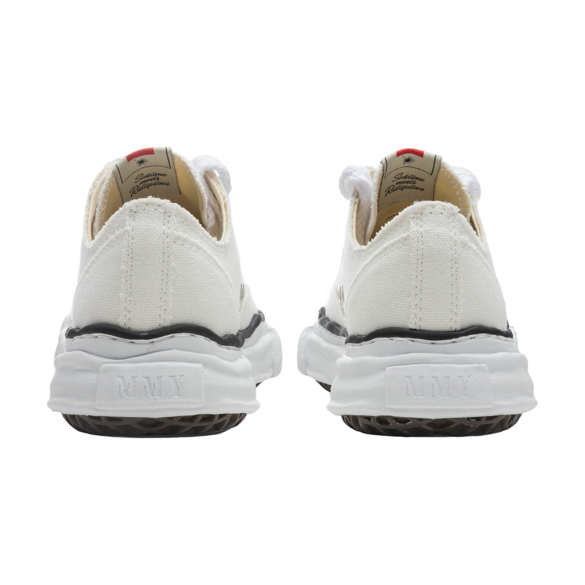 Maison Mihara Yasuhiro Peterson OG Sole Canvas Low — White
