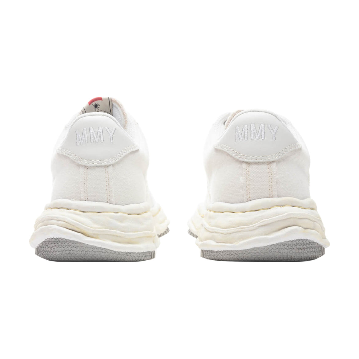 Maison Mihara Yasuhiro Wayne Low OG Sole Washed Canvas — White
