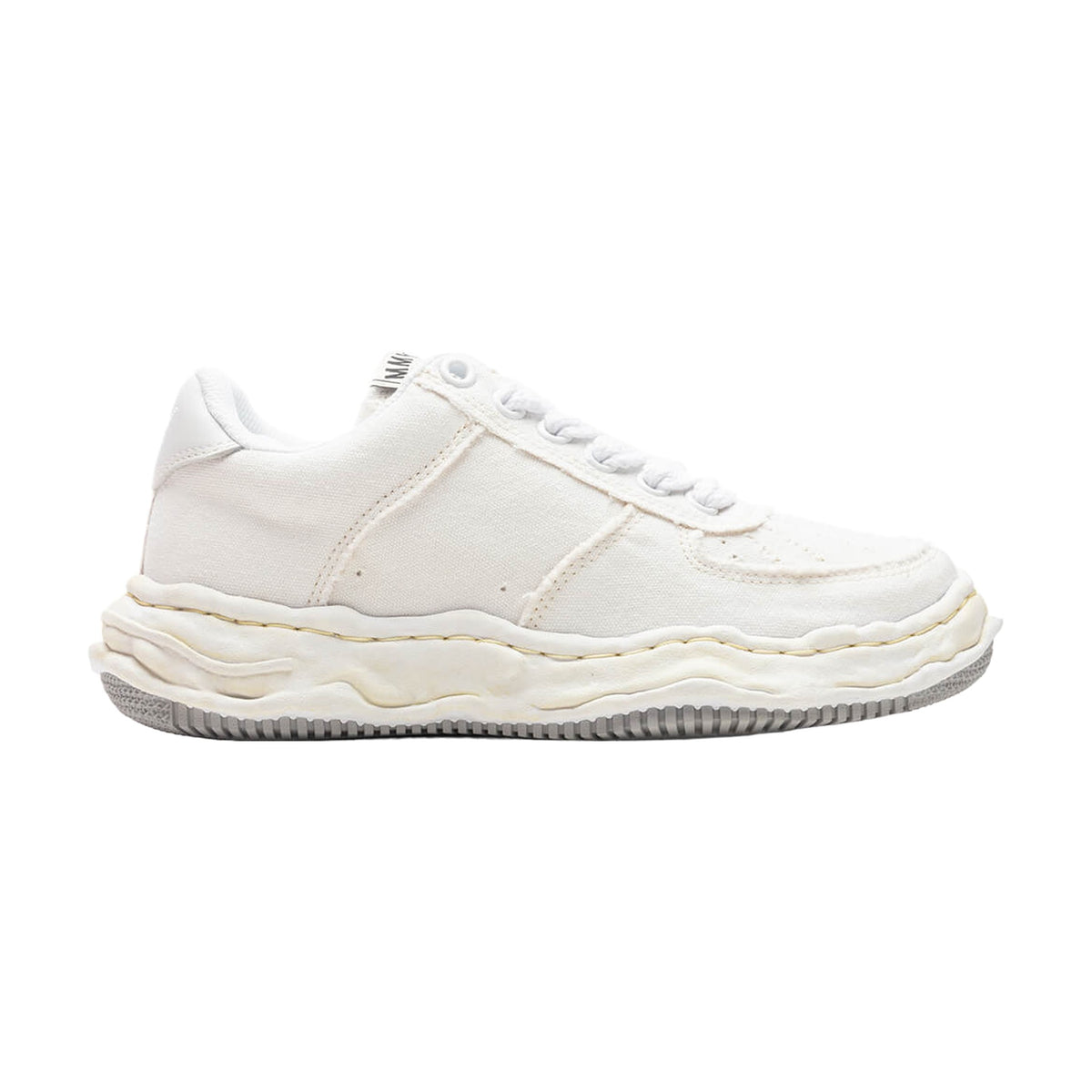 Maison Mihara Yasuhiro Wayne Low OG Sole Washed Canvas — White