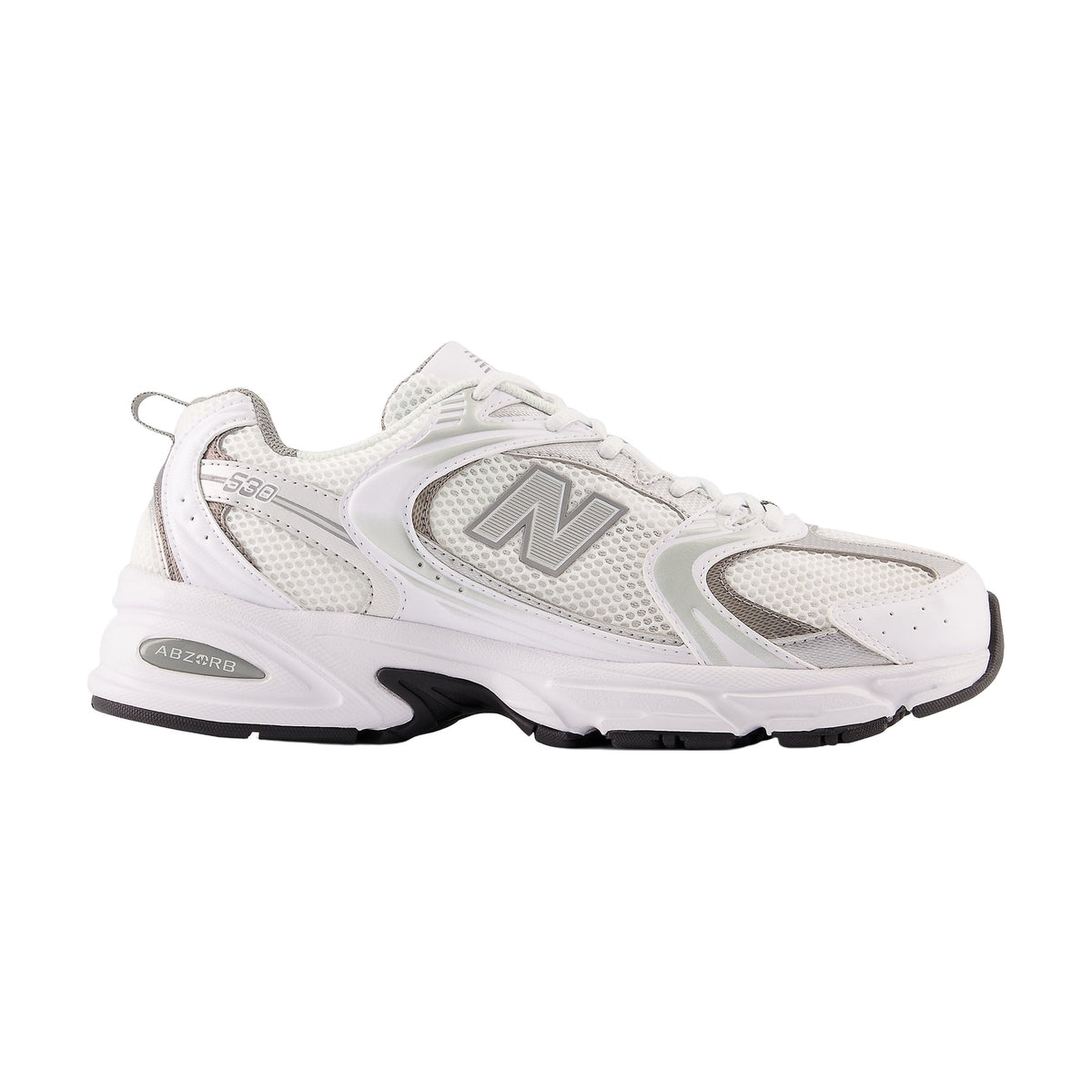 New Balance 530 — White Silver