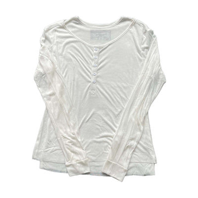 No Faith Studios Double-Layered Button Longsleeve - White