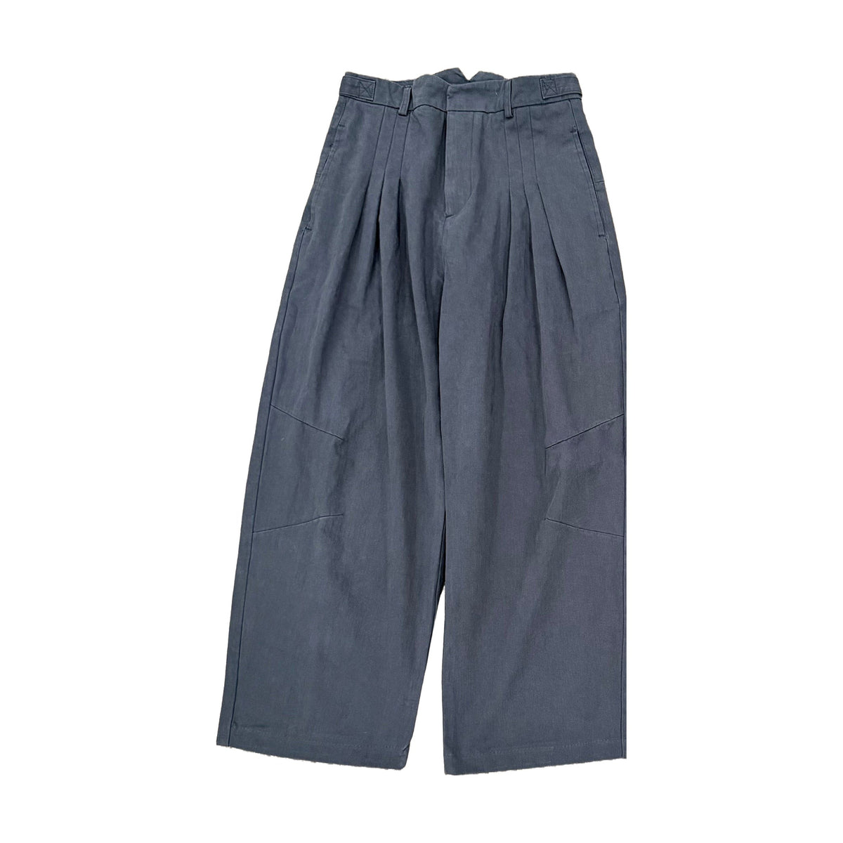 No Faith Studios Pleated Suit Pants - Grey