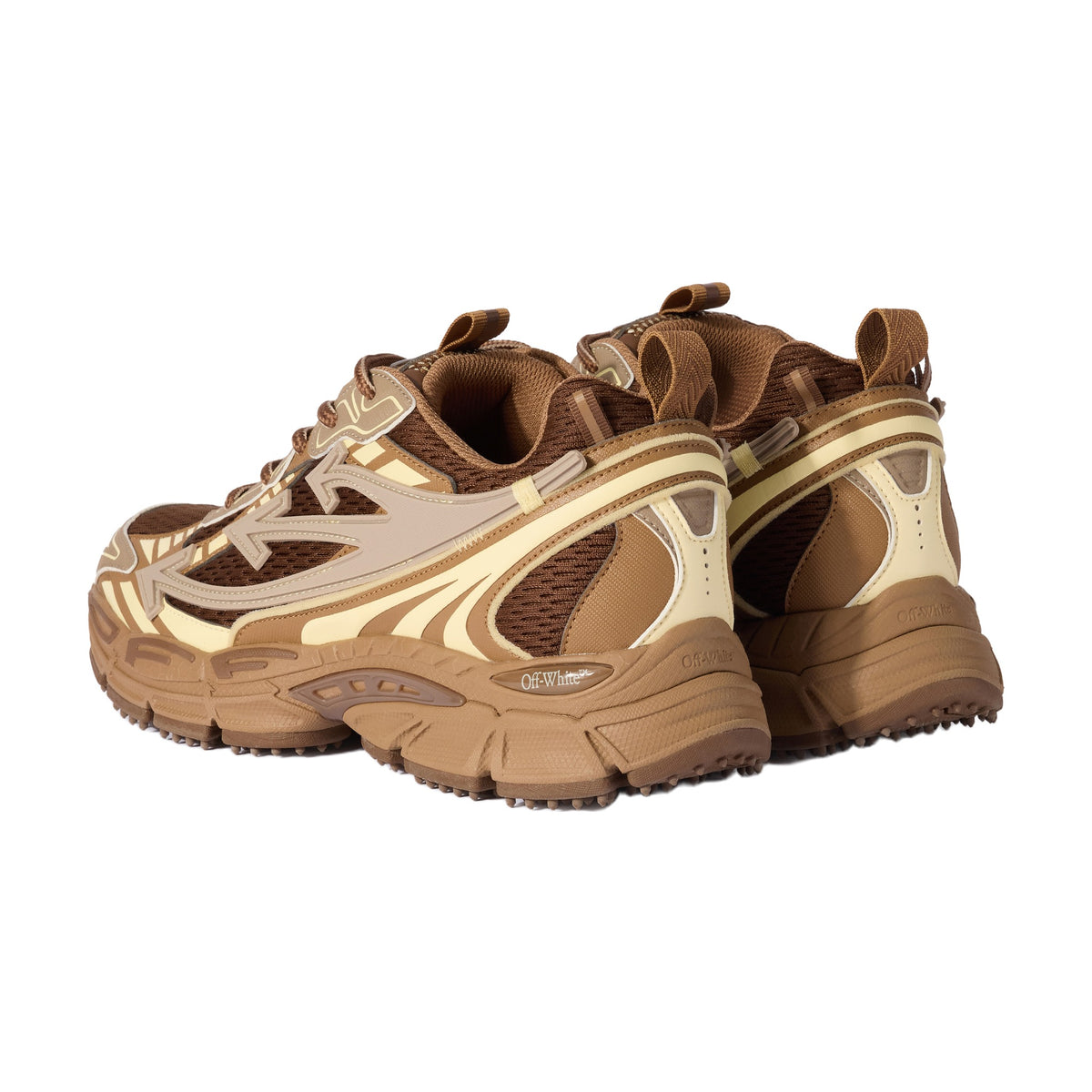 Off-White Be Right Back Sneaker — Brown Gold