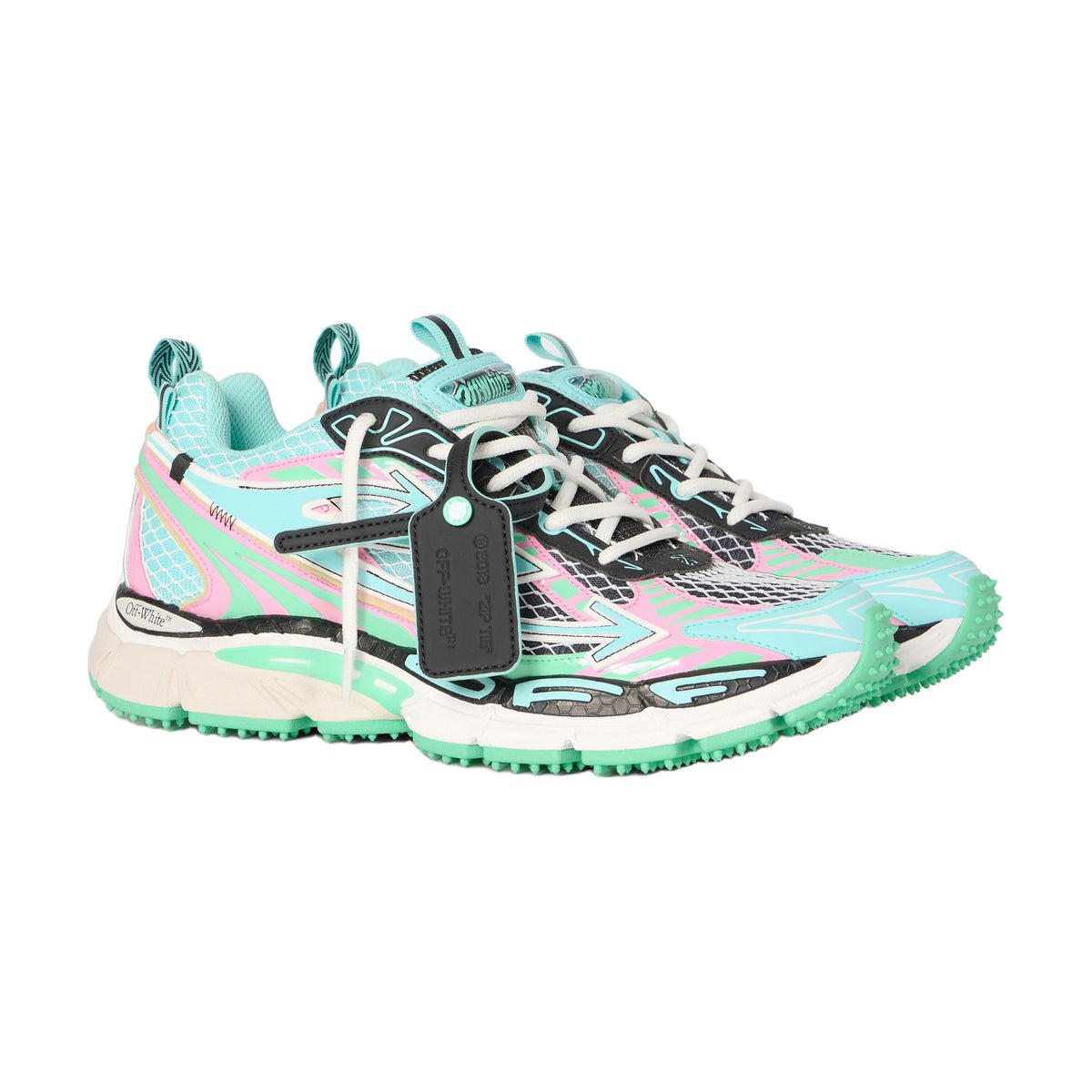 Off-White Be Right Back Sneaker — Mint Pink