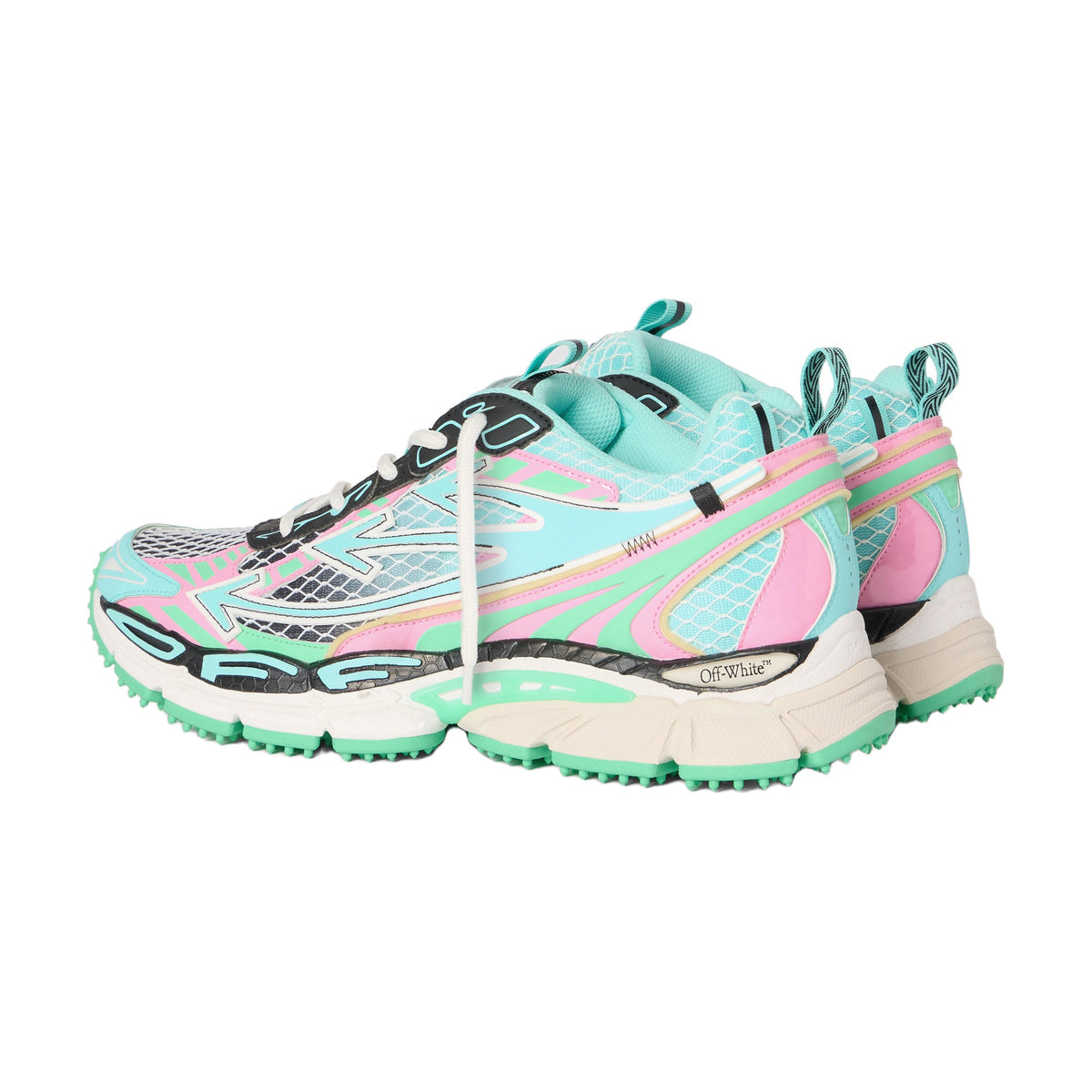 Off-White Be Right Back Sneaker — Mint Pink
