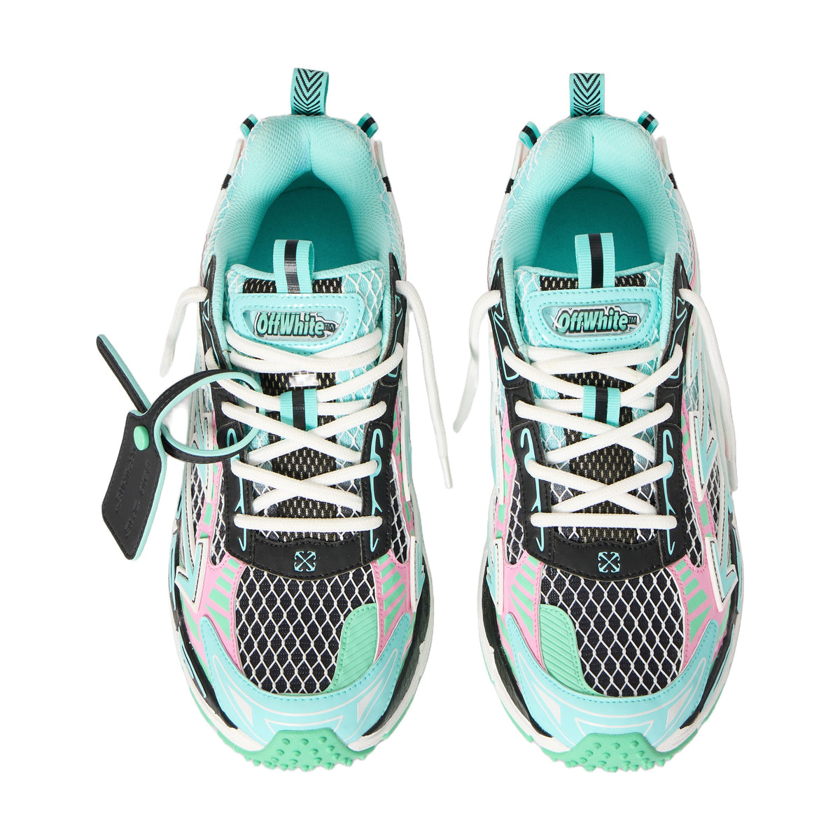 Off-White Be Right Back Sneaker — Mint Pink