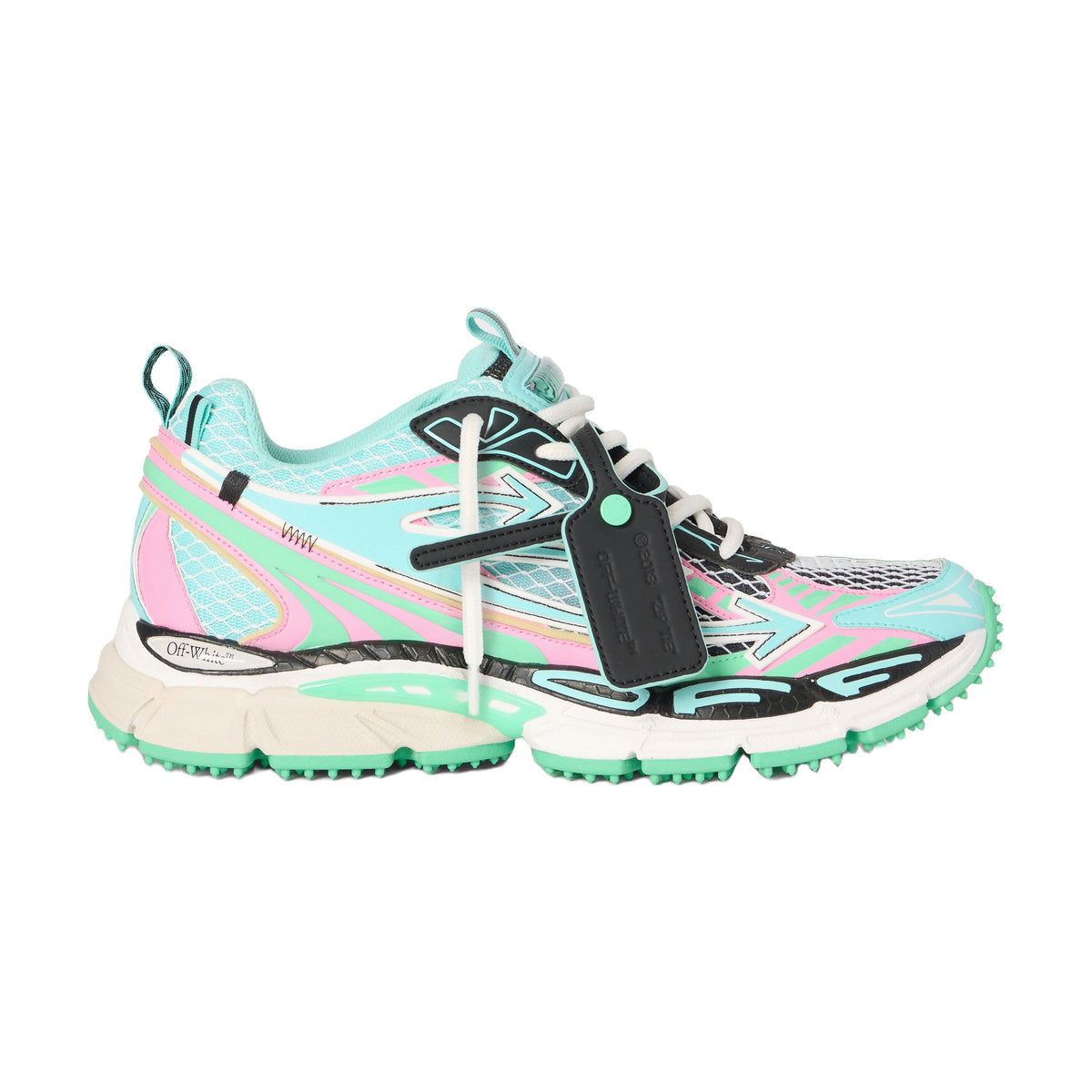 Off-White Be Right Back Sneaker — Mint Pink