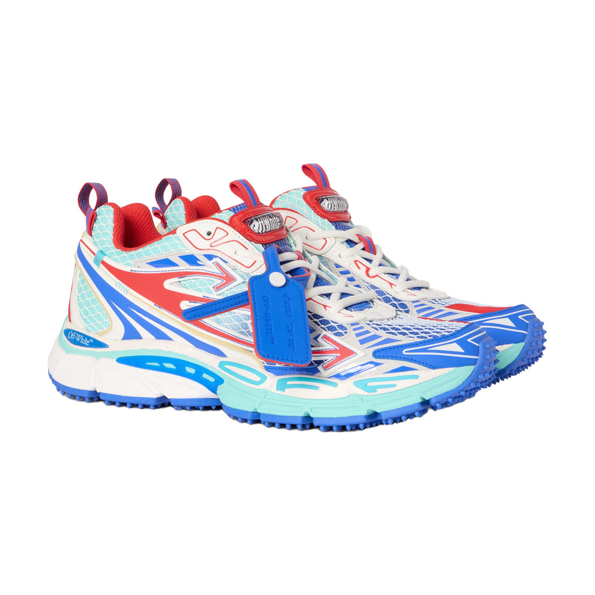 Off-White Be Right Back Sneaker — Multicolor Red Blue