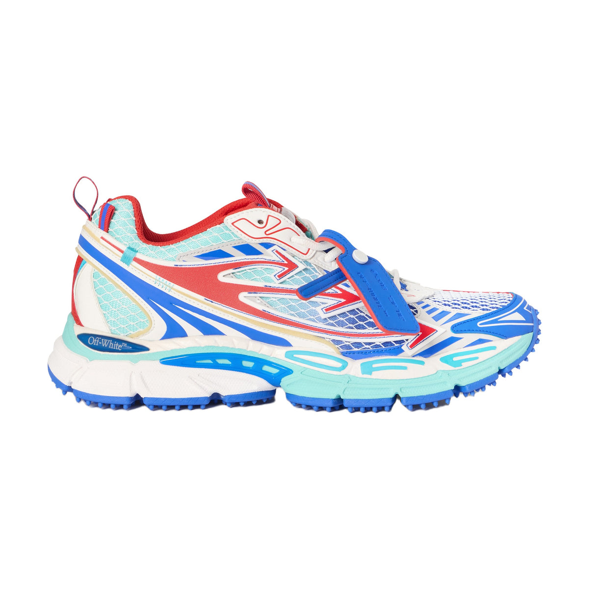 Off-White Be Right Back Sneaker — Multicolor Red Blue
