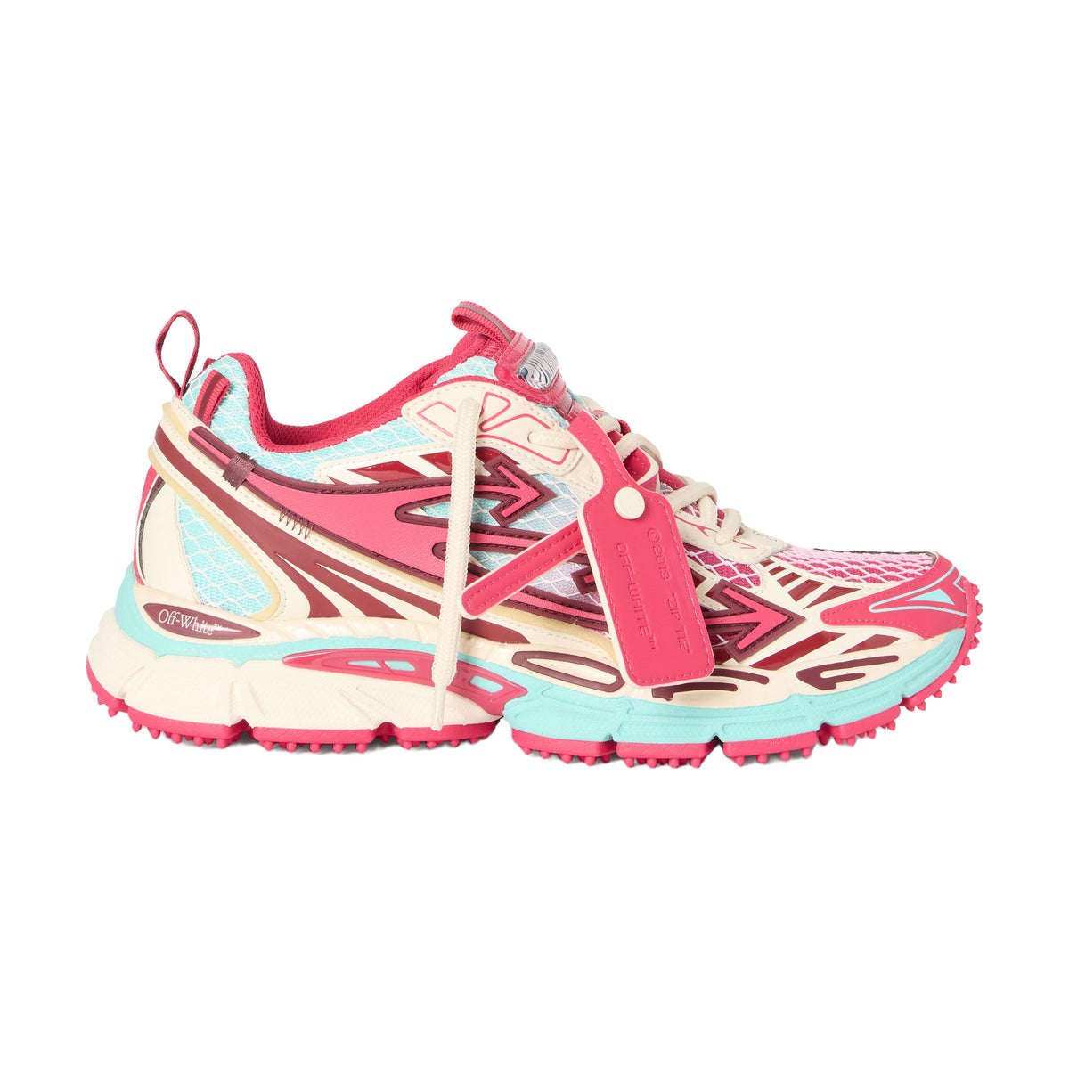 Off-White Be Right Back Sneaker — Pink Red