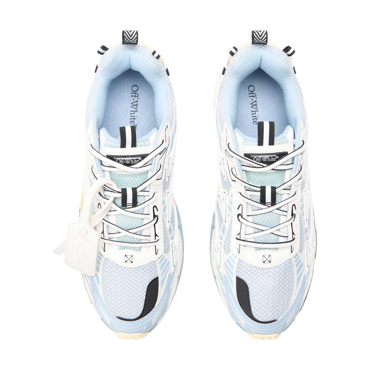 Off-White Be Right Back Sneaker — White Light Blue