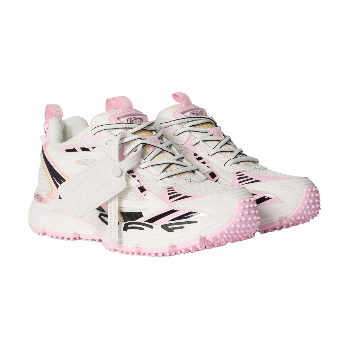 Off-White Be Right Back Sneaker — White Pink