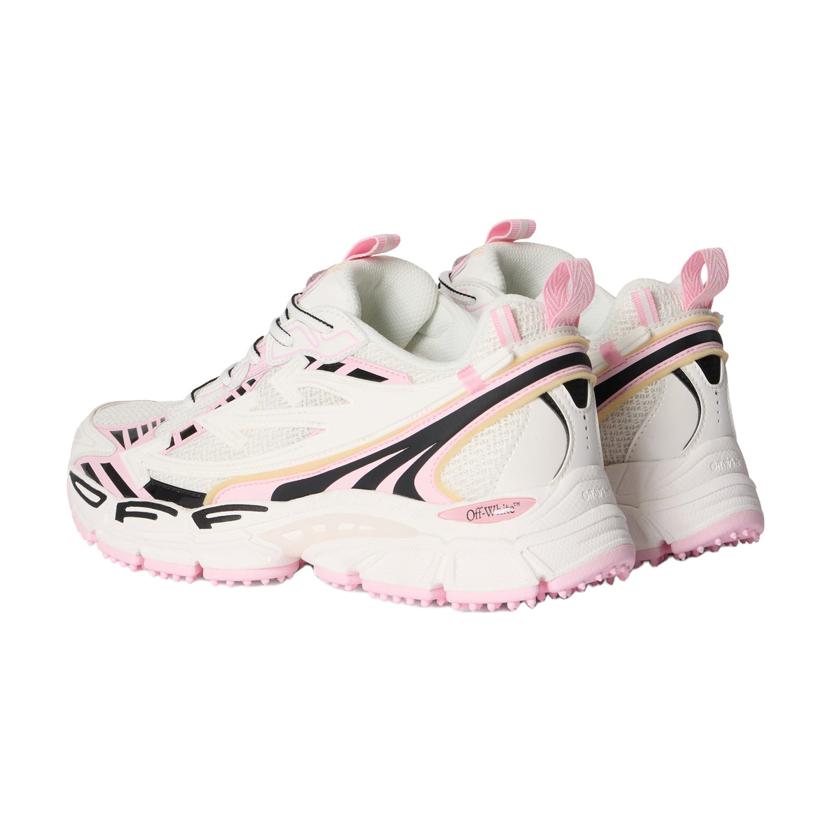 Off-White Be Right Back Sneaker — White Pink
