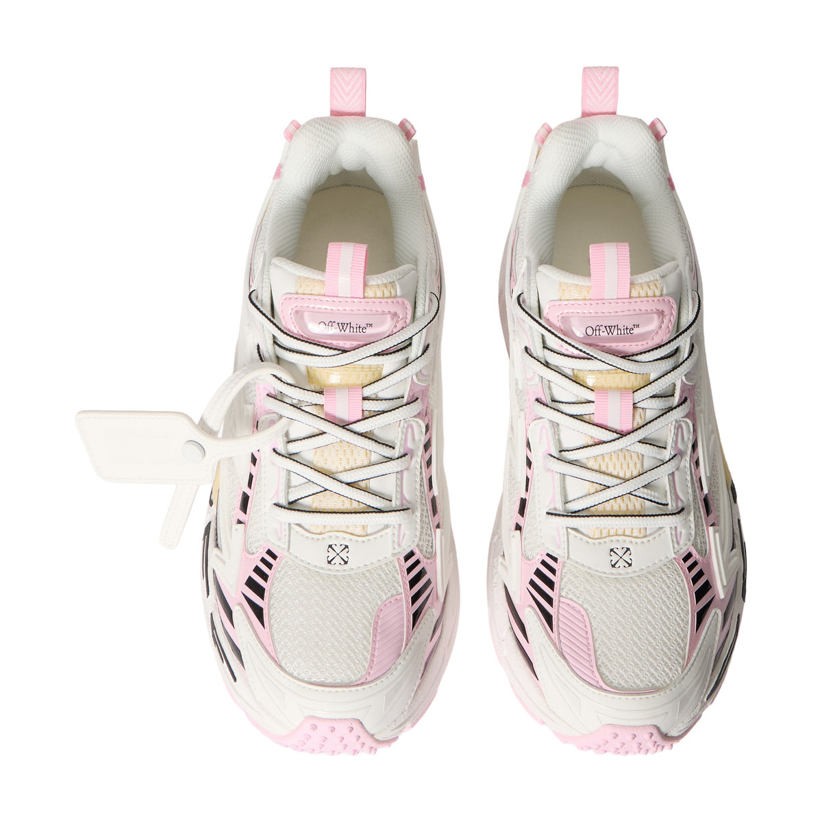 Off-White Be Right Back Sneaker — White Pink