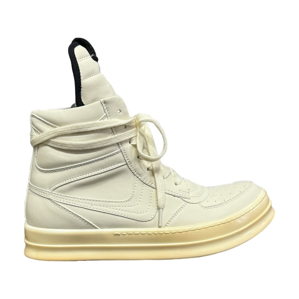 Rick Owens Big Hook High Sneakers - White
