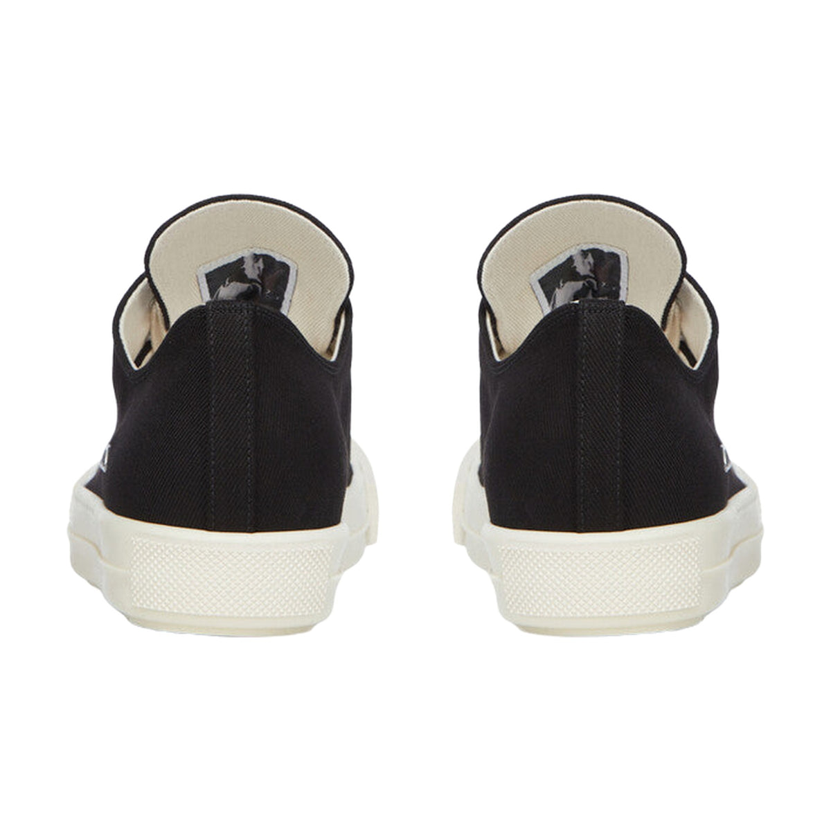 Rick Owens DRKSHDW Extreme Low Sneaks Canvas - Black
