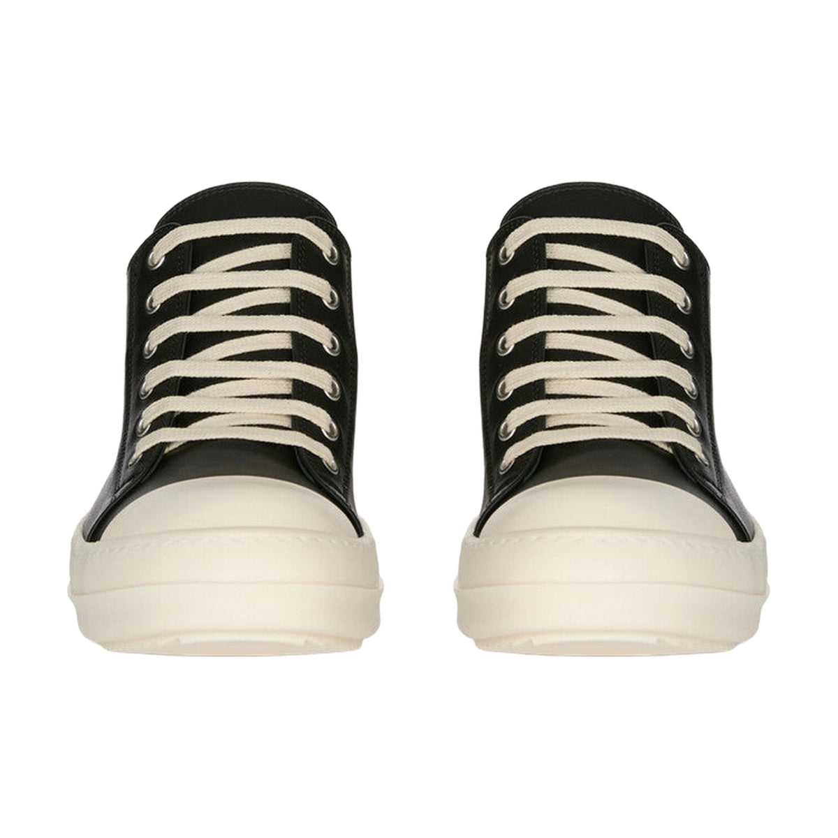 Rick Owens DRKSHDW Ramones Low Leather - Black
