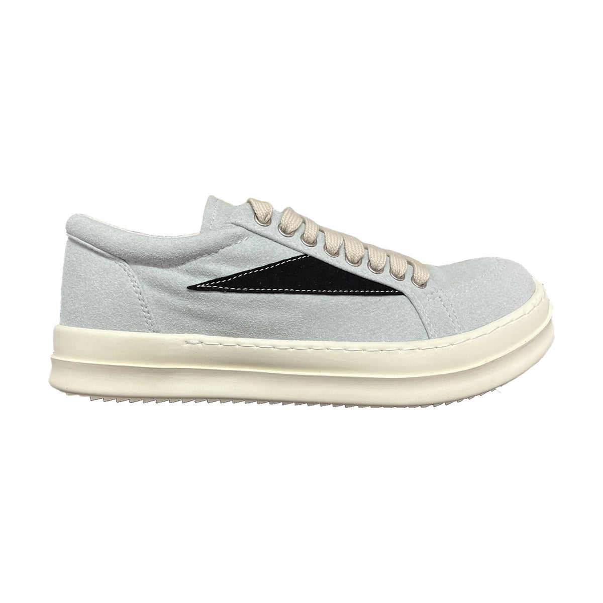 Rick Owens DRKSHDW Vintage Sneaks Suede - Grey Blue