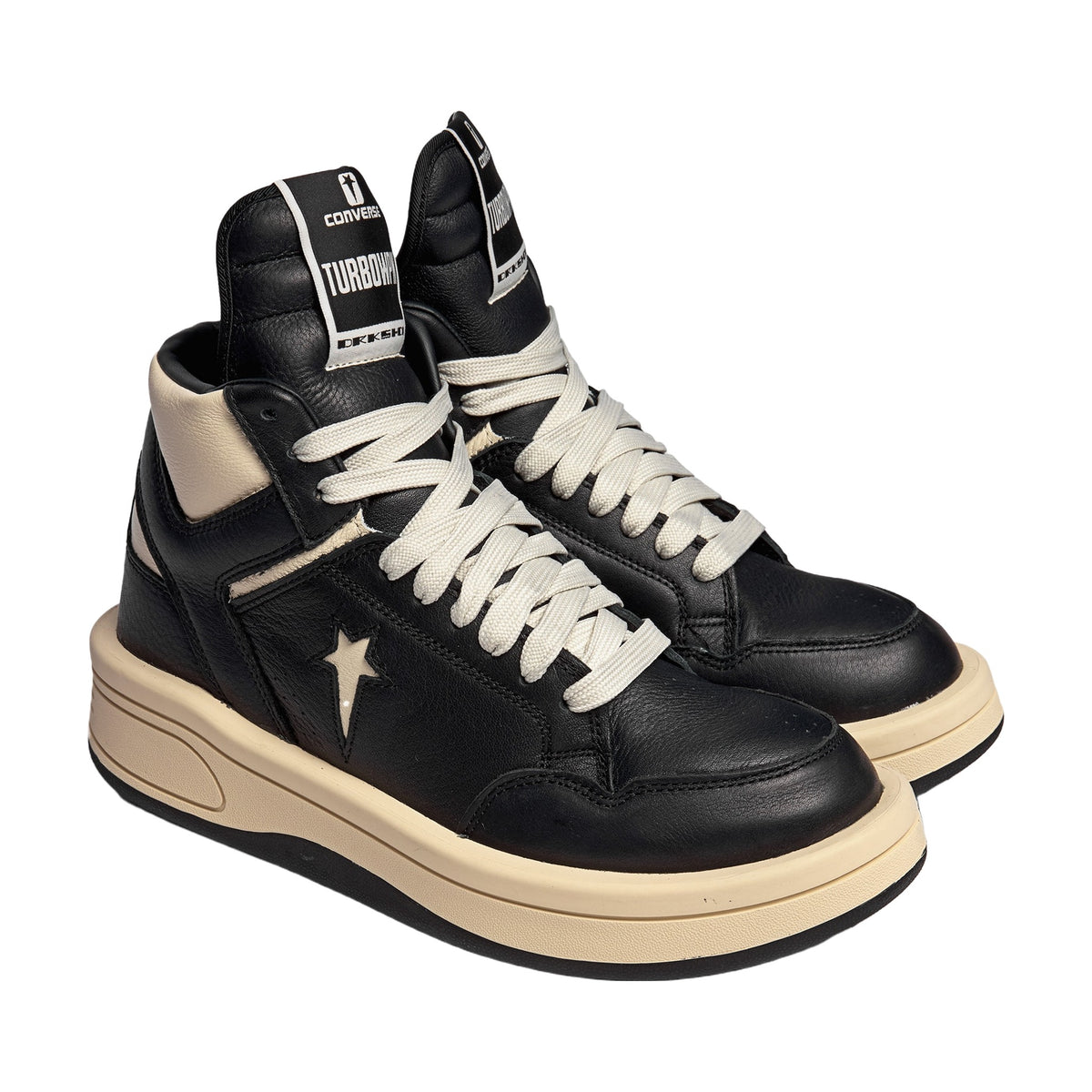 Rick Owens DRKSHDW x Converse TURBOWPN - Black White
