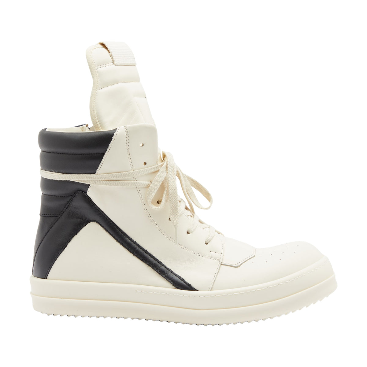 Rick Owens Geobasket High - White Black