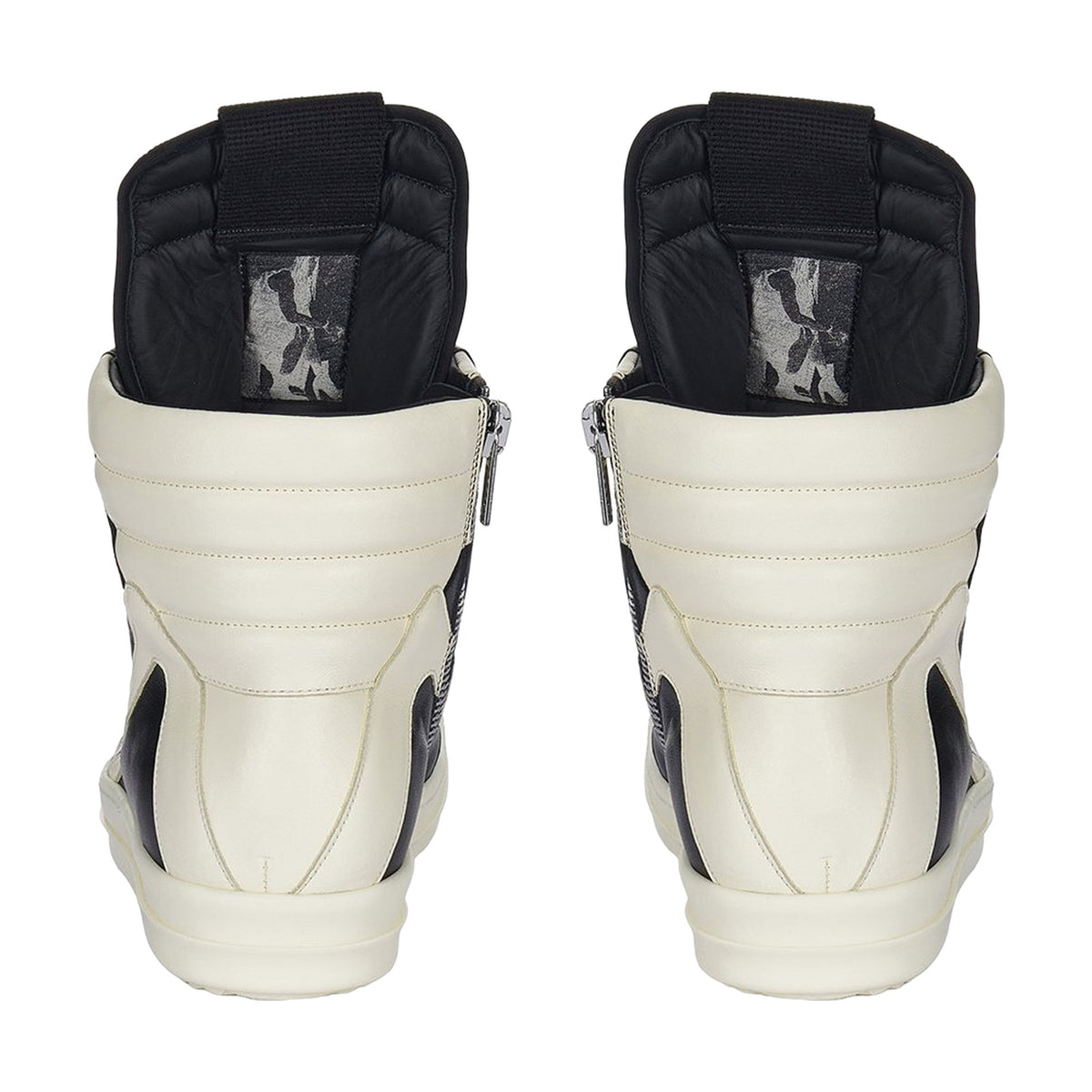 Rick Owens Geobasket Jumbo Lace - Black White