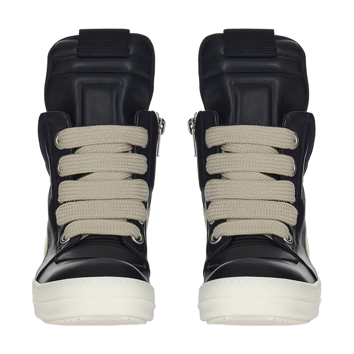 Rick Owens Geobasket Jumbo Lace - Black White