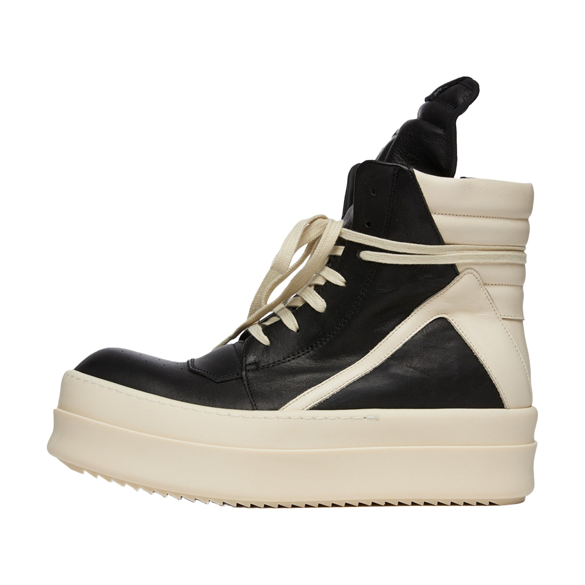 Rick Owens Geobasket Platform - Black White