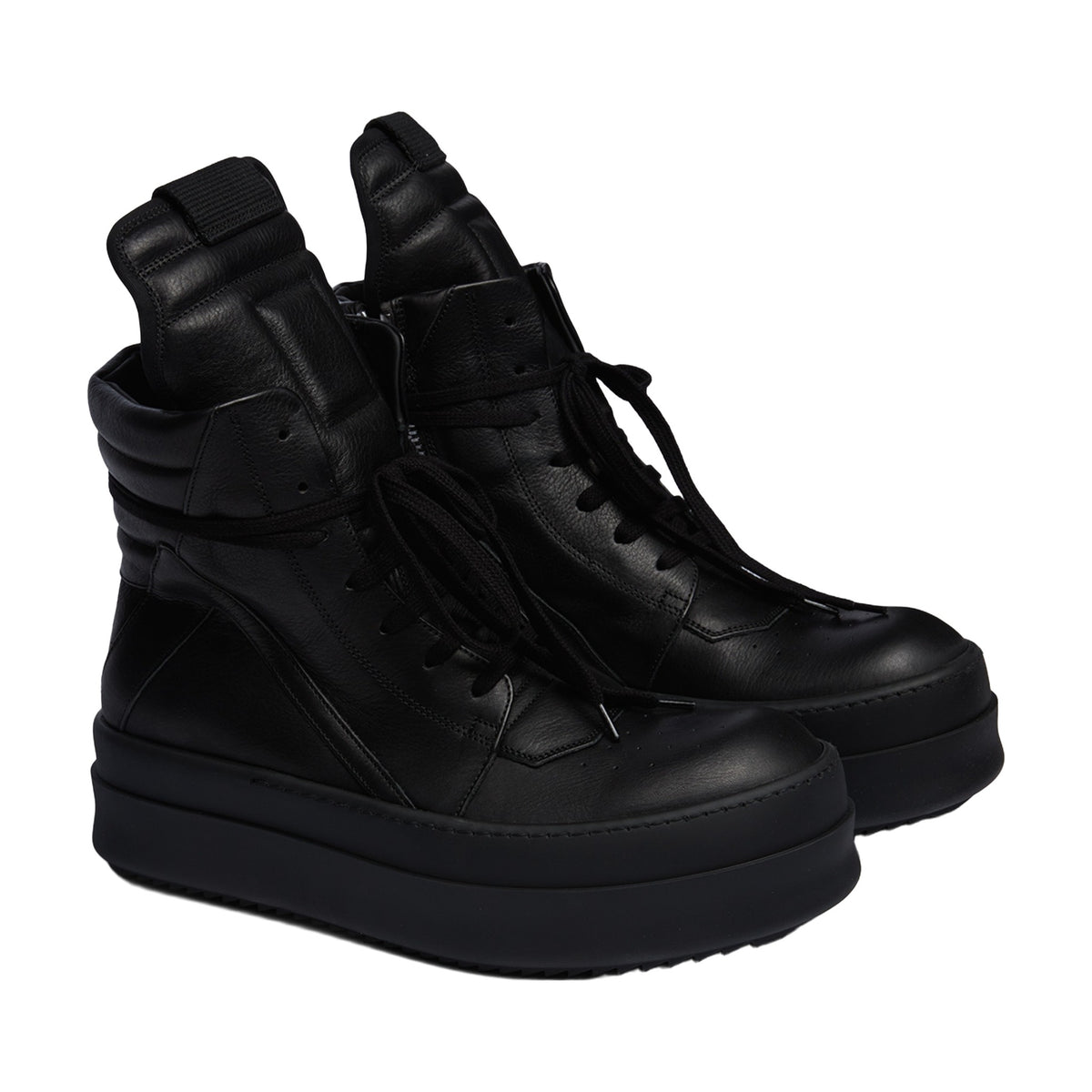 Rick Owens Geobasket Platform - Triple Black